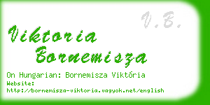 viktoria bornemisza business card