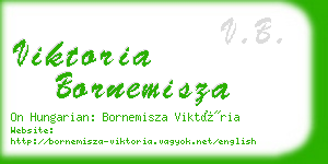 viktoria bornemisza business card